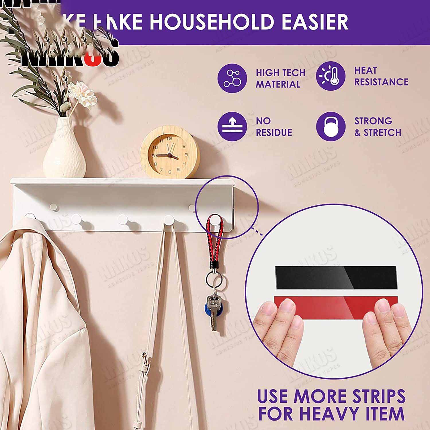 High performance double sided tape High performance double sided tape