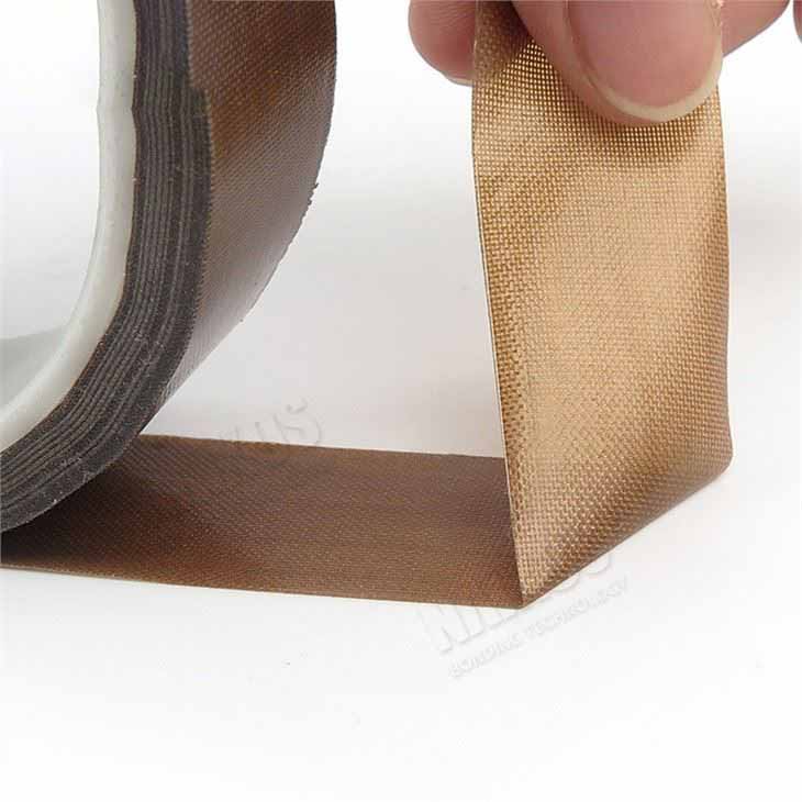 High-Temperature Heat PTFE Coated Glass Fabric Silicone Adhesive Tape