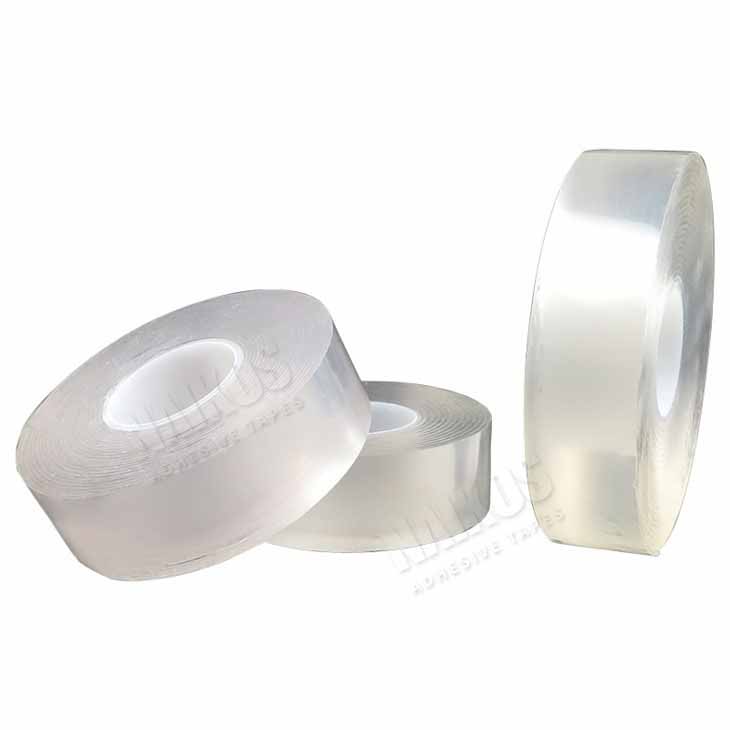 Strong Clear Waterproof Double Sided Velcro Tape Nanotape