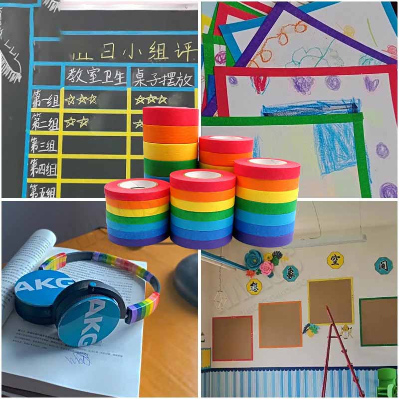 Rainbow masking tape Rainbow masking tape