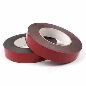 Black White PE Foam Tape